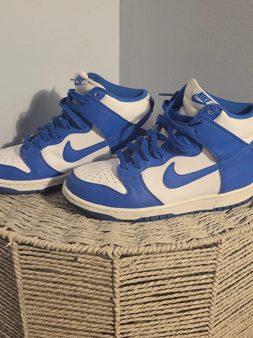 Nike Dunk High Game Royal Kentucky Blue White High Top Sneakers Size 6